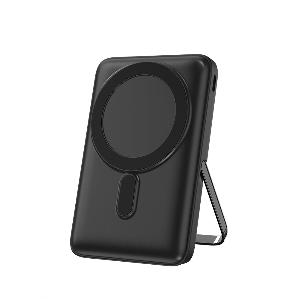 Wiwu Wi-P011 Gentleman Serisi LED Işık Göstergeli Standlı Kablosuz Powerbank 10.000mAh 15W Wiwu Wi-P011 Gentleman Serisi LED Işık Göstergeli Standlı Kablosuz Powerbank 10.000mAh 15W